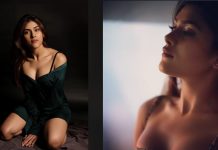 தொடை வரை கிழிந்த ட்ரெஸ்ஸில் கவர்ச்சி காட்டும் நைரா ஷாவின் ஹாட் கிளிக்ஸ்!!