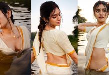 கவர்ச்சி உடையில் அந்த இடத்தை அழகாக காட்டும் பிரியா பிரகாஷ் வாரியர்!!