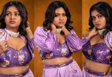 குட்டி தொப்பைய காட்டி செம கவர்ச்சி போஸ் கொடுத்த ஷாலு ஷம்மு!!