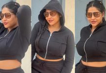 ப்பா முடியல.. அந்த இடத்தை ஓப்பனா காட்டி இளசுகளின் ஹார்ட் பீட்டை எகிறவைத்த ரேஷ்மா!!