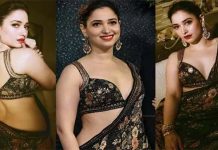 பின்னழகை அப்பட்டமாக காட்டி நச்சுனு ஹாட் போஸ் கொடுத்த தமன்னா!!