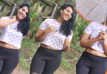 அந்த இடத்தை காட்டி கவர்ச்சி புகைப்படத்தை வெளியிட்ட திவ்யா துரைசாமி!!