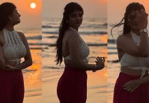 இதுவரை இல்லாத அளவிற்கு கவர்ச்சி.. கடற்கரையில் அந்த ஆடை மட்டும் அணிந்து சூடான போஸ் கொடுத்த கேப்ரில்லா!!