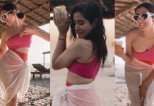 குளிக்கும் வீடியோவை வெளியிட்டு அலப்பறை செய்யும் ஜோனிடா காந்தி.. வைரலாகும் வீடியோ!!