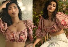 இதுவரை இல்லாத கவர்ச்சி கவர்ச்சி ரூட்டுக்கு மாறிய நடிகை ஐஸ்வர்யா லட்சுமி!!