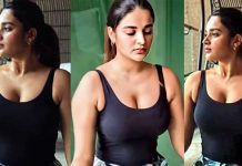 இளசுகளை மயக்கும் செம போஸ் கொடுத்த நிதி அகர்வால்!!