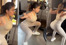 கண்ணாடி போன்ற மெல்லிய ஆடையில் செம போஸ் கொடுத்த ஐஸ்வர்யா மேனன்!!