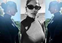 எலாஸ்டிக் மேலாடையில் முட்டி நிக்கும் முன்னழகு தெரிய போஸ் கொடுத்த மாளவிகா மோகனன்!!