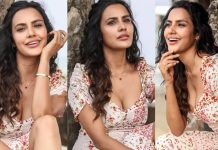 கடற்கரையில் கவர்ச்சி உடையில் முன்னழகை காட்டும் பிரியா ஆனந்த்!!