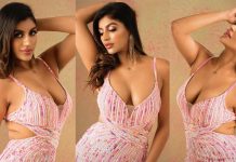 முன்னழகை முழுசா காட்டி போஸ் கொடுத்த யாஷிகா!