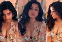 முன்னழகு அப்பட்டமாக தெரிய போஸ் கொடுத்த மீரா ஜாஸ்மின்!!