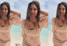 கடற்கரையில் படு மோசமான உடையில் பிகில் பட நடிகை.. ஷாக்கான ரசிகர்கள்!!