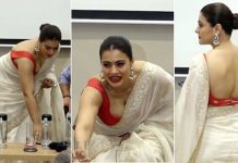 முன்னழகு முழுசா தெரிய போஸ் கொடுத்த நடிகை கஜோலின் நச் கிளிக்ஸ்!!