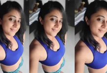 தொடையழகை காட்டி சூடான போஸ் கொடுத்த கனிகா!!