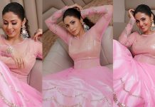 கும்முனு இருக்கும் முன்னழகை கூச்சப்படாமல் காட்டிய நடிகை சதா!!