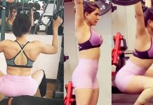 ஜிம் உடையில் உடம்ப வளைத்து ஒர்க்அவுட் செய்யும் வீடியோவை வெளியிட்ட சமந்தா!!