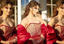 கவர்ச்சி காட்டி இளசுகளை மயக்கும் நடிகை ஊர்வசியின் ரவுடலா!!