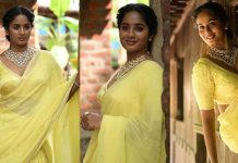 ட்ரான்ஸ்பரென்ட் உடையில் முன்னழகை ஒய்யாரமா காட்டி இளசுகளை மூச்சு முட்ட வைத்த பிரிகிடா சகா!!