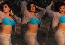 மேலாடையை ஓப்பனா திறந்து விட்டு சகலத்தையும் காட்டிய கெட்டிகா ஷர்மா!!