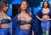 நீச்சல் குளத்தில் கவர்ச்சி உடையில் நச்சுனு போஸ் கொடுத்த மலைகா அரோரா!!