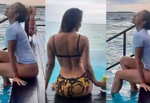 இந்த வயதிலும் இப்படியா? கவர்ச்சியில் இளம் நடிகைகளுக்கு டஃப் கொடுக்கும் பிரபல நடிகை மலைகா அரோரா!!