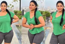 ஒய்யாரமா நிமிர்ந்து நிற்கும் முன்னழகை எடுப்பாக காட்டிய ரேஷ்மாவின் லேட்டஸ்ட் நச் கிளிக்ஸ்!!