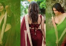 சேலையில் பின்னழகு மடிப்புகளை காட்டி கவர்ச்சி வீடியோ வெளியிட்ட பிக்பாஸ் ஷிவின்!!