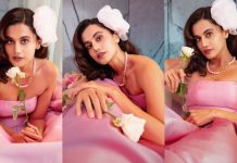 முன்னழகை எடுப்பா காட்டி இளசுகளை சூடேற்றிய டாப்ஸி!!