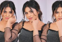 டைட்டான உடையில் கவர்ச்சி காட்டிய டெல்னா டேவிஸ் : வாயடைத்துப்போன நெட்டிசன்கள்!!