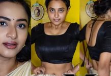 ஐயோ முடியல… தொப்புள் ராணியாக மாறிய சீரியல் நடிகை ஜனனி அசோக்குமார்!!