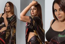 தொப்புள் அழகை காட்டி இளசுகளை சூடேற்றிய சாந்தினி தமிழரசன்!!