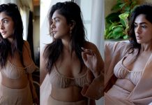 கும்முனு போஸ் கொடுத்து மிருனாள் தாகூர் வெளியிட்ட புகைப்படங்கள்!!