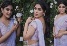 ட்ரான்ஸ்பேரண்ட்டான கண்ணாடி உடையில் ரசிகர்களை சுண்டியிழுத்த சம்யுக்தா!!