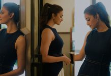 ஸ்ட்ரக்சரை காட்டி ஹாட் போஸ் கொடுத்து இளசுகளை சூடேற்றிய கீர்த்தி சுரேஷ்!!