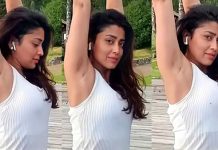 42 வயசுலயும் மோசமான கவர்ச்சி உடையில் மிரட்டும் நடிகை ஸ்ரேயா சரண்!!