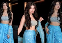 கடல்கன்னி போல நீல நிற உடையில் லைக்ஸ்களை அள்ளும் க்ரீத்தி ஷெட்டி!!