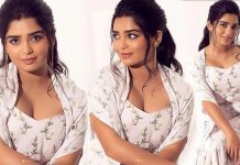 கவர்ச்சி உடையில் கும்முனு போஸ் கொடுத்த கௌரி கிஷன்!!