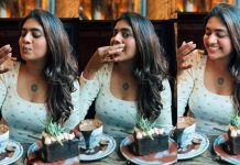 கவர்ச்சி உடையில் செம போஸ் கொடுத்த நிமிஷா சஜயன்!!