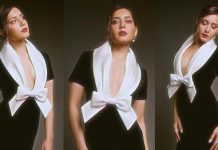 விருது விழாவுக்கு செம கவர்ச்சி உடையில் வந்த ராசி கண்ணா!!