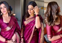 ப்பா செம…அழகுப் பதுமையாய் போஸ் கொடுத்த சம்யுக்தா!!