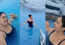 நீச்சல் குளத்தில் இருந்து ஹாட் புகைப்படங்களை வெளியிட்ட நடிகை ஸ்ருஷ்டி டாங்கே!!