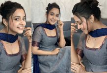 முன்னழகை காட்டி இளசுகளின் தூக்கத்தை கெடுத்த அபர்ணதி!!