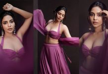 உச்சக்கட்ட கவர்ச்சி ஆடையில் ரசிகர்களை வாய் பிளக்க வைத்த ஐஸ்வர்யா லட்சுமி!!