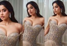 மோசமான உடையில் இளசுகளை சூடேற்றிய ஜான்வி கபூர்!!