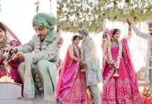 காதலருடன் திடீர் திருமணத்தை முடித்த சாக்ஷி அகர்வால்!!