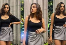 ப்பா முடியல… சும்மா நச்சுனு போஸ் கொடுத்த சஞ்சனா நடராஜன்!!