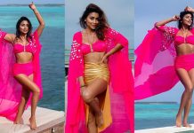 மோசமான உடையில் கவர்ச்சி பாஸ் கொடுத்த ஸ்ரேயா!!