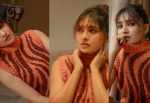 கவர்ச்சி உடையில் செம போஸ் கொடுத்த வாணி போஜன்!!